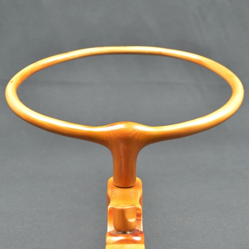 岐山作天然木玉網置段違い弓式万力 玉置直径28cm 【公式通販】